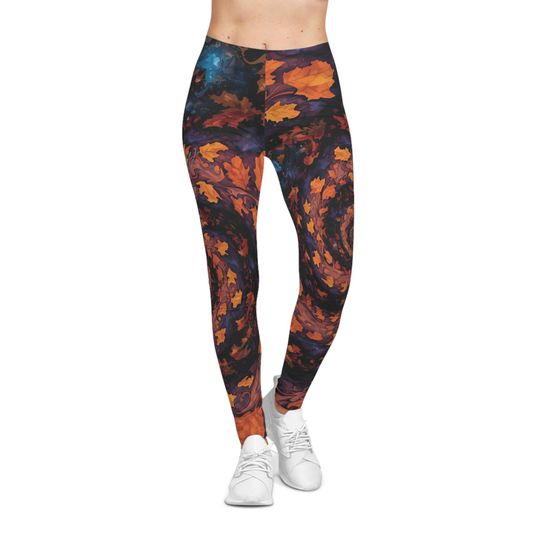Caffeinated Witches Leggings: Spooky Witchcore Yoga Pants