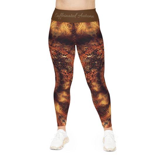 Retro Style Autumn Leggings Casual Yoga Pants
