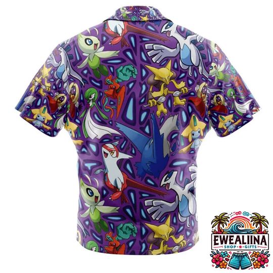 Legendary PKM Hawaiian Set, Birthday Gift for Him
