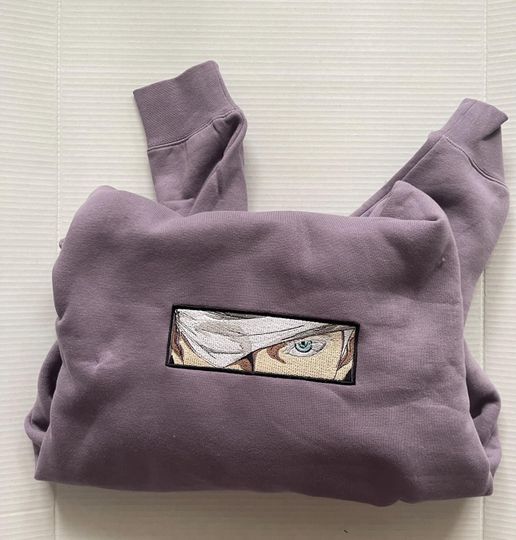 Satoru Gojo Embroidered Hoodie