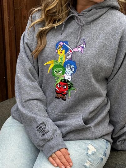 Inside Out hoodie, Disney sweater, unisex Disney Sweater