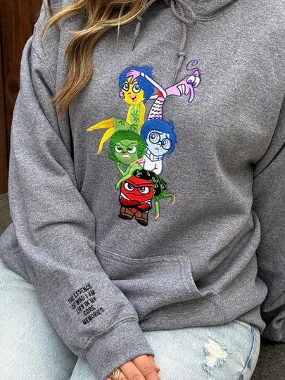 Inside Out hoodie, Disney sweater, unisex Disney Sweater