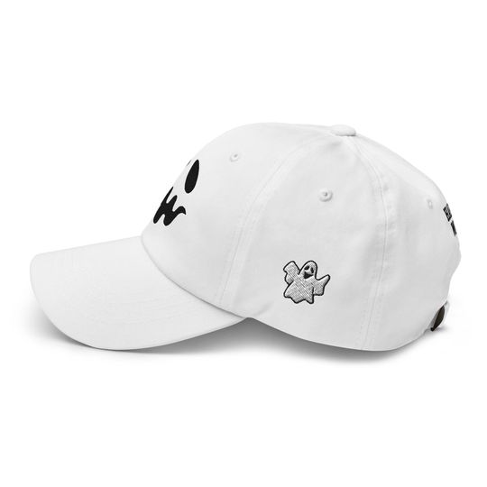 Harris Walz Scary Ghost Halloween Embroidered Dad Hat