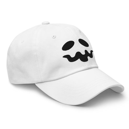 Harris Walz Scary Ghost Halloween Embroidered Dad Hat