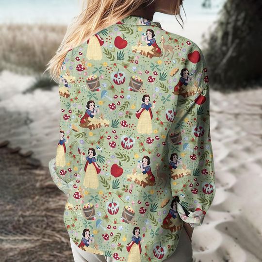 Snow White Women's Blouse, Mother's Day Gift