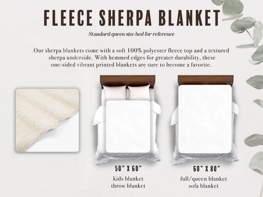 Personalized Flaming Basketball Blanket: Custom Sherpa Fleece Throw