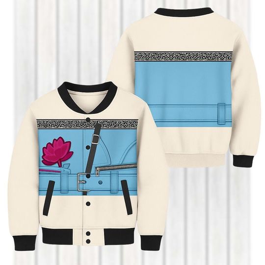 Demon Hunters Zoey Baseball Jacket, Kpop Demon Hunters Jacket, Zoey Huntrix Youth Varsity Jacket, Anime Kpop Costume, Halloween Gifts
