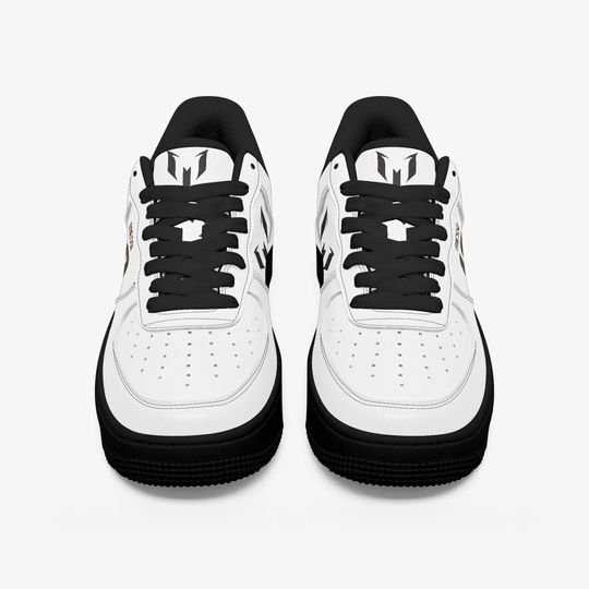 Messi Inspired Leather Sneakers: Unisex Soccer Shoes