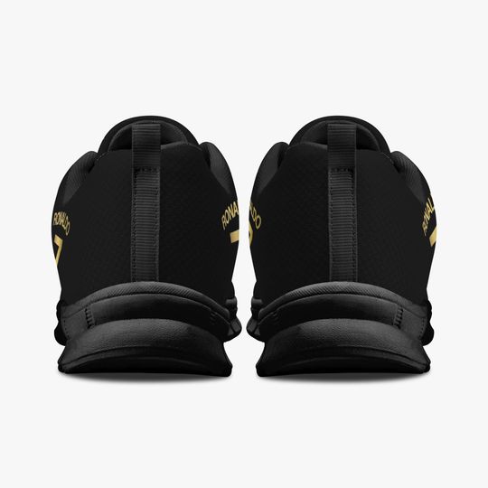 Ronaldo Classic Lightweight Mesh Sneakers - White/Black