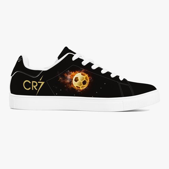 Low-Top Sneakers In Leather, Ronaldo Edition, Sport Shoes