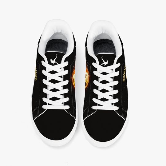 Low-Top Sneakers In Leather, Ronaldo Edition, Sport Shoes