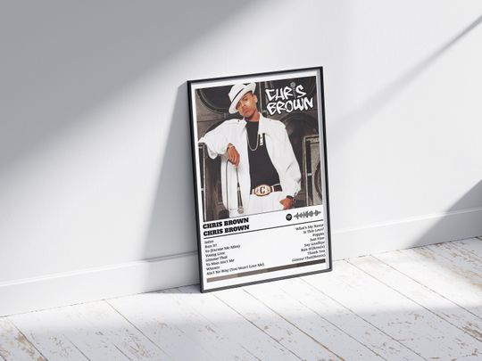 Chris Brown Poster Print | Chris Brown Poster