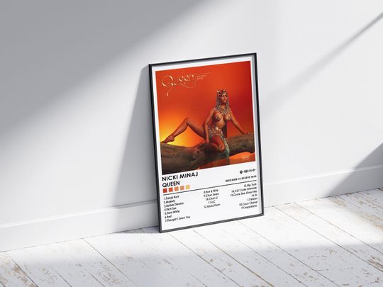 Nicki Minaj Print | Queen Poster | Music Poster