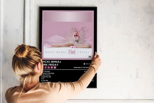 Nicki Minaj Poster Print | Pink Friday Poster