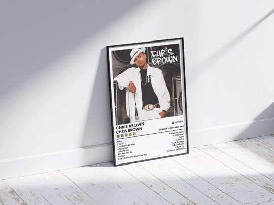 Chris Brown Poster Print | Chris Brown Poster | Music Poster