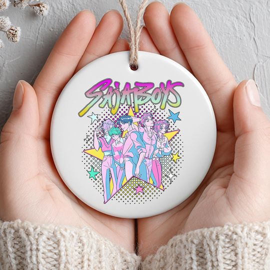 Anime Inspired Huntrix Demon Hunter Ornament, Huntrix Charm, Printed One Side