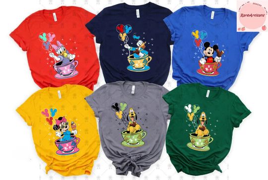 Disney Characters Disney Balloon Matching T-Shirt