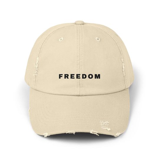 Charlie Kirk Distressed Cap, Freedom Cap, Rest in Peace Charlie Kirk Hat, Remembering Charlie Kirk Cap