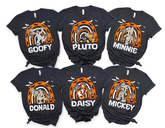Disney Mickey Mummy Halloween Matching T-Shirt