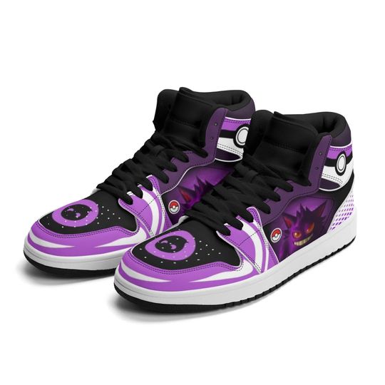 High Top Poke Go Gengar Shoes