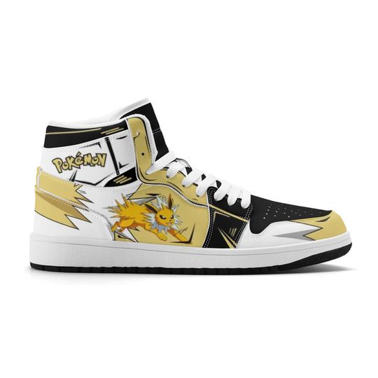 High Top Jolteon Poke Go| Anime Lover Shoes