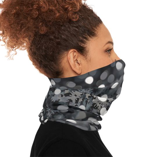 Lights Theme Unisex Microfiber Neck Gaiter