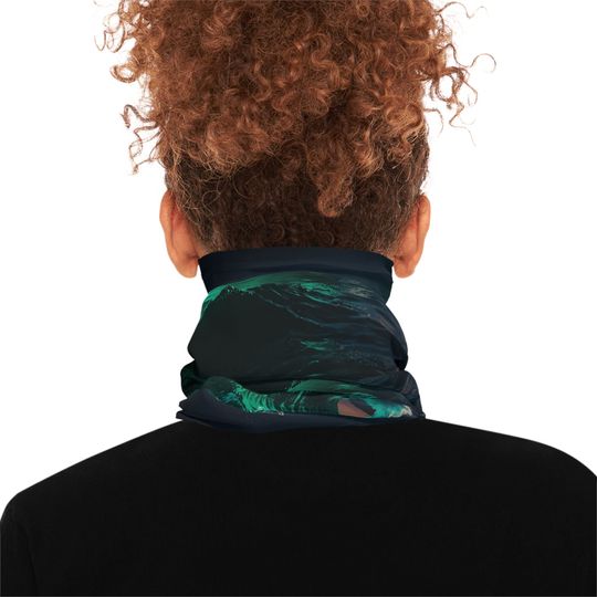 Ocean Wave Moisture-Wicking Neck Gaiter Face Cover