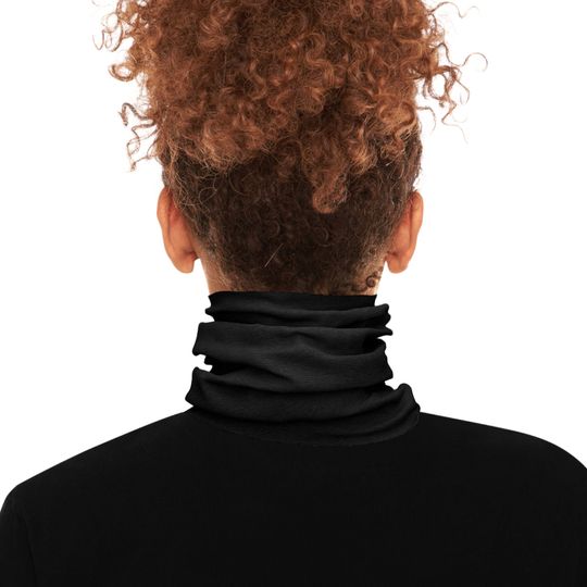 Green Skull Tube Scarf: Lightweight Neck Gaiter