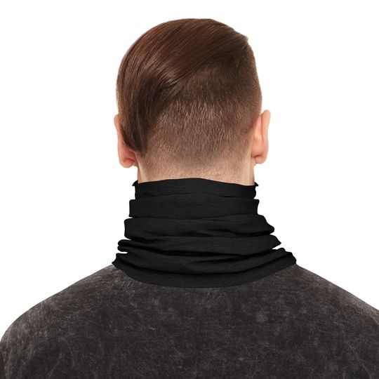 Green Skull Tube Scarf: Lightweight Neck Gaiter