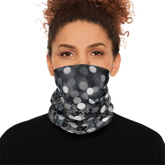 Lights Theme Unisex Microfiber Neck Gaiter