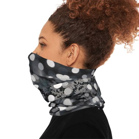 Lights Theme Unisex Microfiber Neck Gaiter