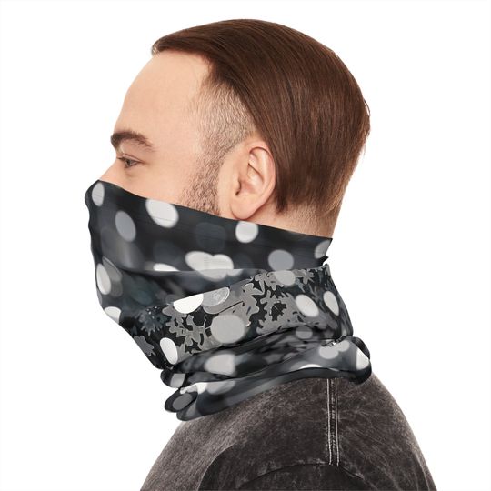 Lights Theme Unisex Microfiber Neck Gaiter