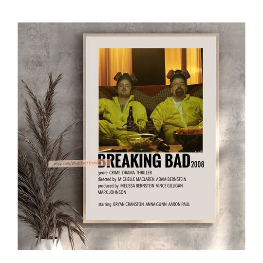 Breaking Bad Movie Poster, Vintage Breaking Bad Poster