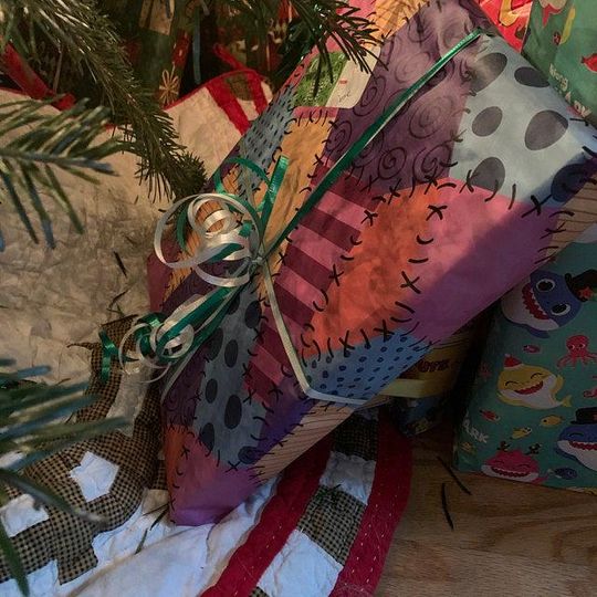 Nightmare Before Christmas Wrapping Paper Sheets -  Disney Jack Skellington Sally Oogie Boogie Zero Presents Halloween