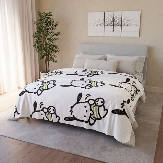 POCHACCO X Fleece Blanket