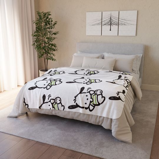 POCHACCO X Fleece Blanket