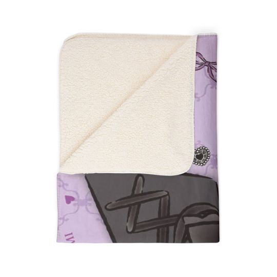 Cute Kuromi Fleece Blanket | Kids Gift