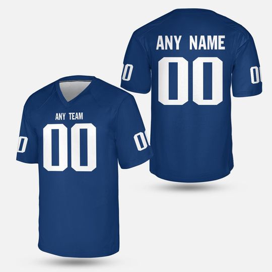 Personalized Indianapolis Team Colts Football Jersey, Gameday Fan Outfit, Football Gift for Him