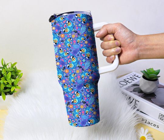 Derpy Tiger Tumbler, Kpop Demon Hunters Coffee Tumbler, Stainless Steel Insulated Travel Cup, Huntrix Gift