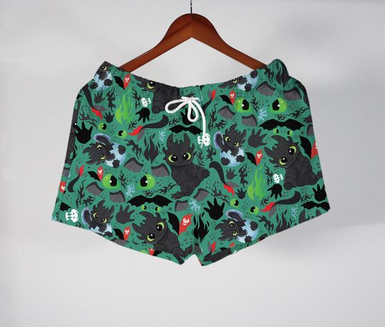 Toothless Hawaiian Shirt Tropical Button Up Shirt