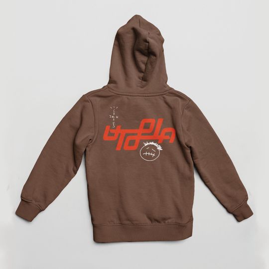 Travis Utopia Hoodie | Cactus Jack Pullover | Hooded Sweatshirt