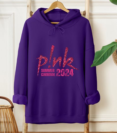 Pink Tour Hoodie, Concert Hoodie for the Summer Carnival Tour 2024, Summer Carnival 2024