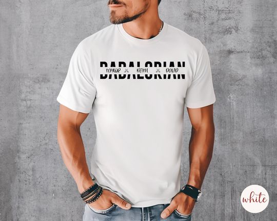 Dadalorian Shirt For Dad Custom Nickname With Kids |Dad Shirt | Husband Gift | Father's Day Gift | Star Wars Gift | This is The Way Tee