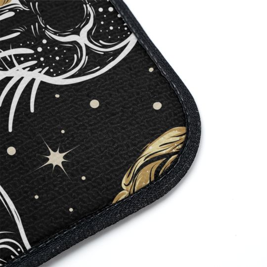 Gothic Cat Car Floor Mats