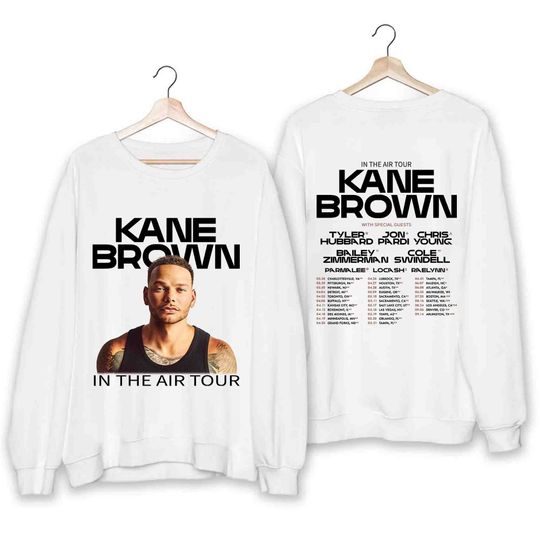 Kane Brown In The Air Tour 2024 Shirt, Kane Brown Fan Sweatshirt