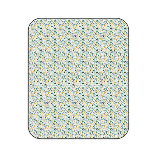 Nautical Sailing Print Picnic Mat