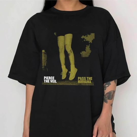2022 Pierce The Veil Tour Merch, Pierce The Veil Pass The Nirvana Shirt