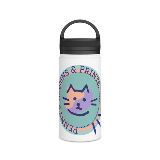 Stainless Steel Water Bottle, Handle Lid, Bottle Gift