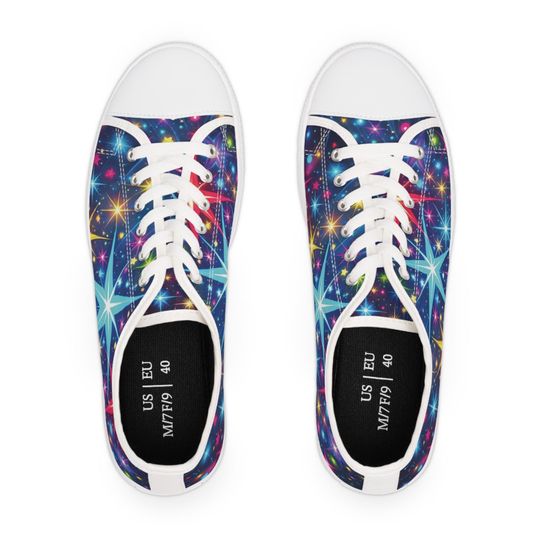 Star Design Women's Low Top Sneakers