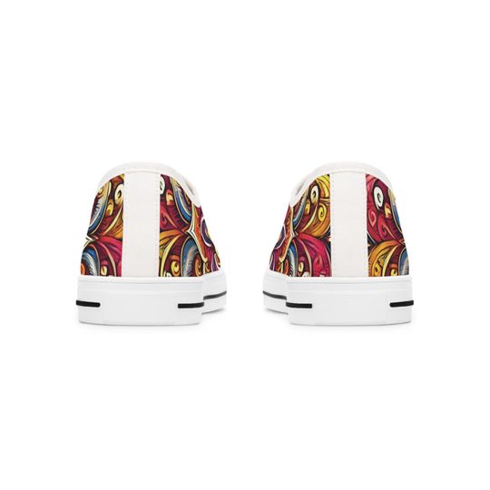 Mandala Design Women's Low Top Sneakers